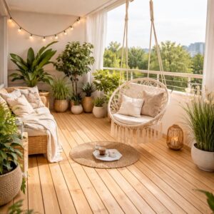 Deck de Pinus sem nó