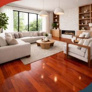 PISO JATOBÁ COM VERNIZ UV